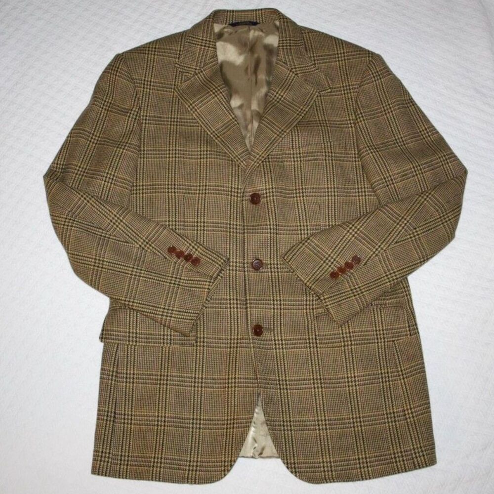 Brooks Brothers Brown Wool/Cashmere Sportcoat 38R